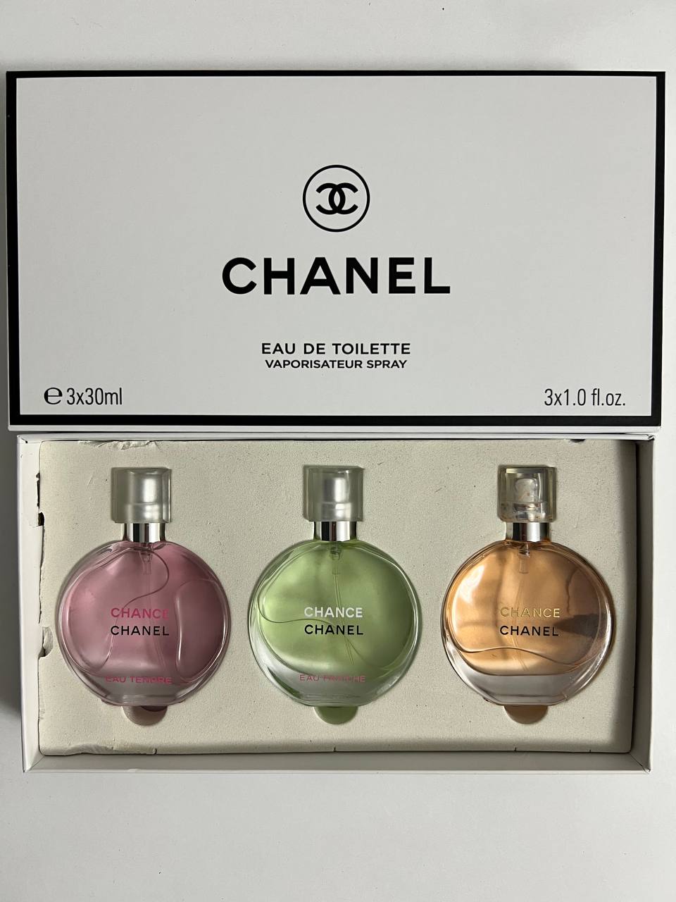 Set Cadou Chanel Chance – Eau de Toilette 3x30ml